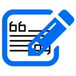 max text editor android application logo